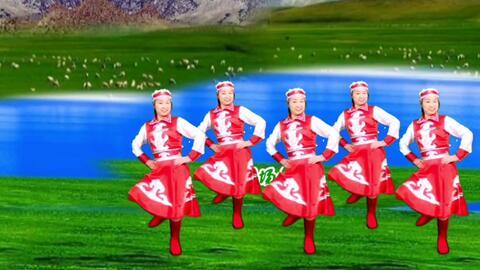 网红广场舞格桑拉舞,民族风韵与时代潮流的完美融合