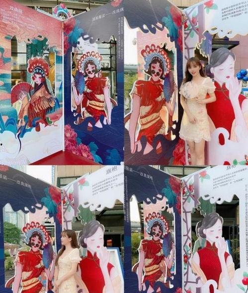 网红打卡人形立牌拍照,人形立牌拍照新潮流